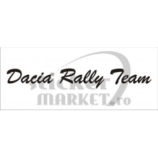 Parasolar auto Dacia rally team